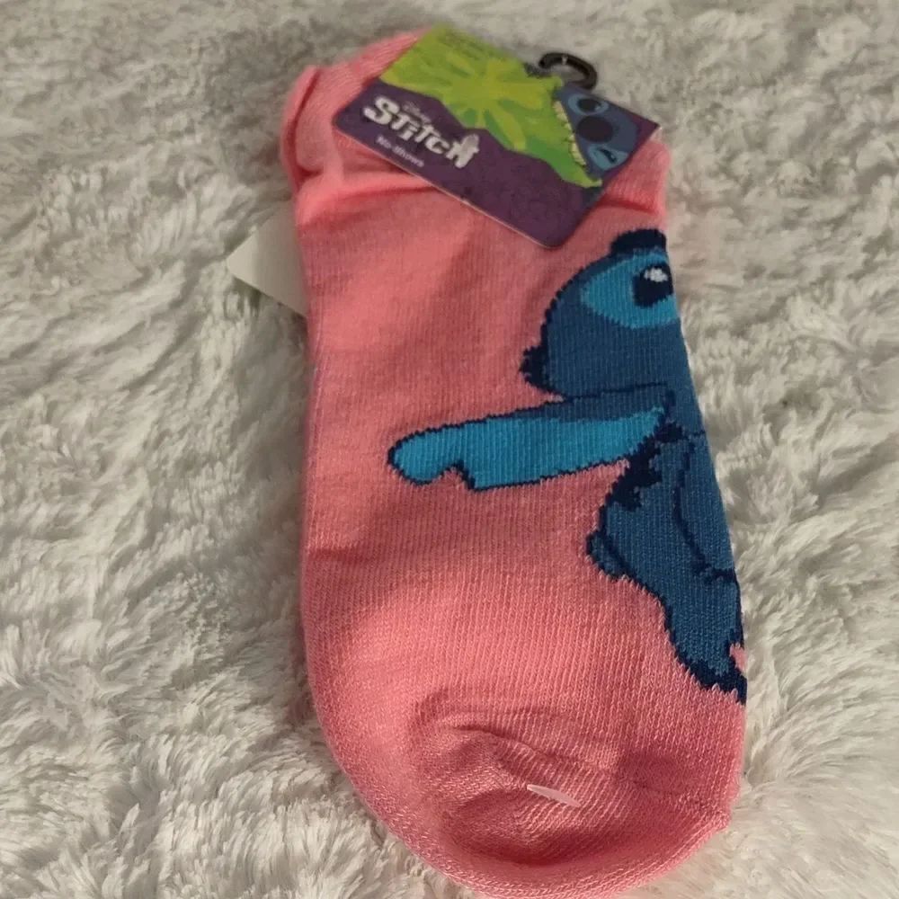 Disney Stitch "I Need Space" Women's No Shows Socks